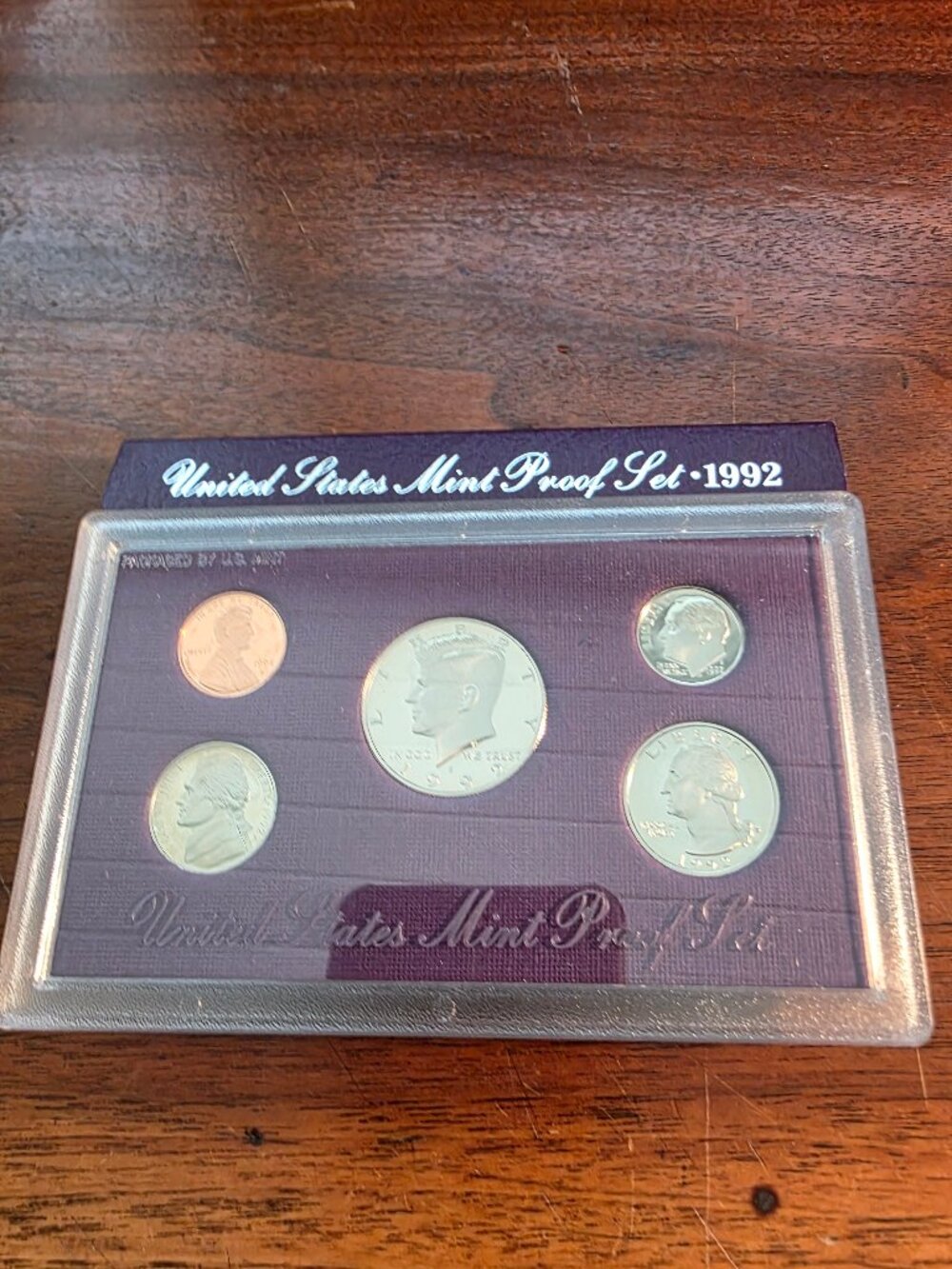 1992 S UNITED STATES PROOF SET OF COINS, NEW